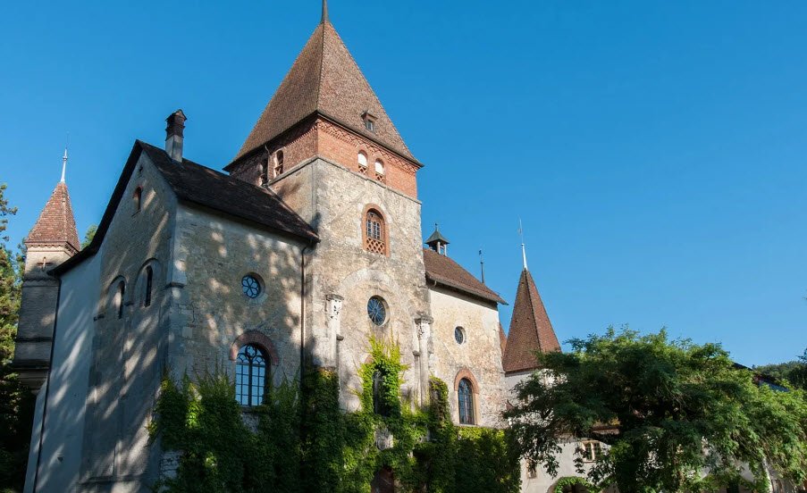 Schloss Münchenwiler, Münchenwiler, Murten, Switzerland, Switzerland
